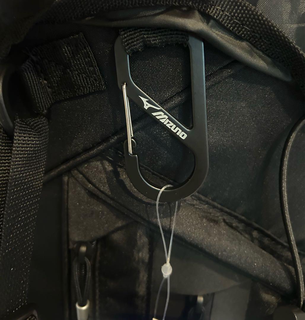 Mizuno ブラック キャディバッグ 軽量タイプ　ゴルフバッグ