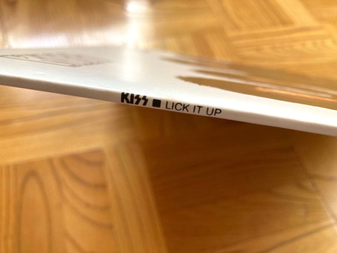 【見本盤】LP KISS キッス / LICK IT UP 地獄の回想　プロモ