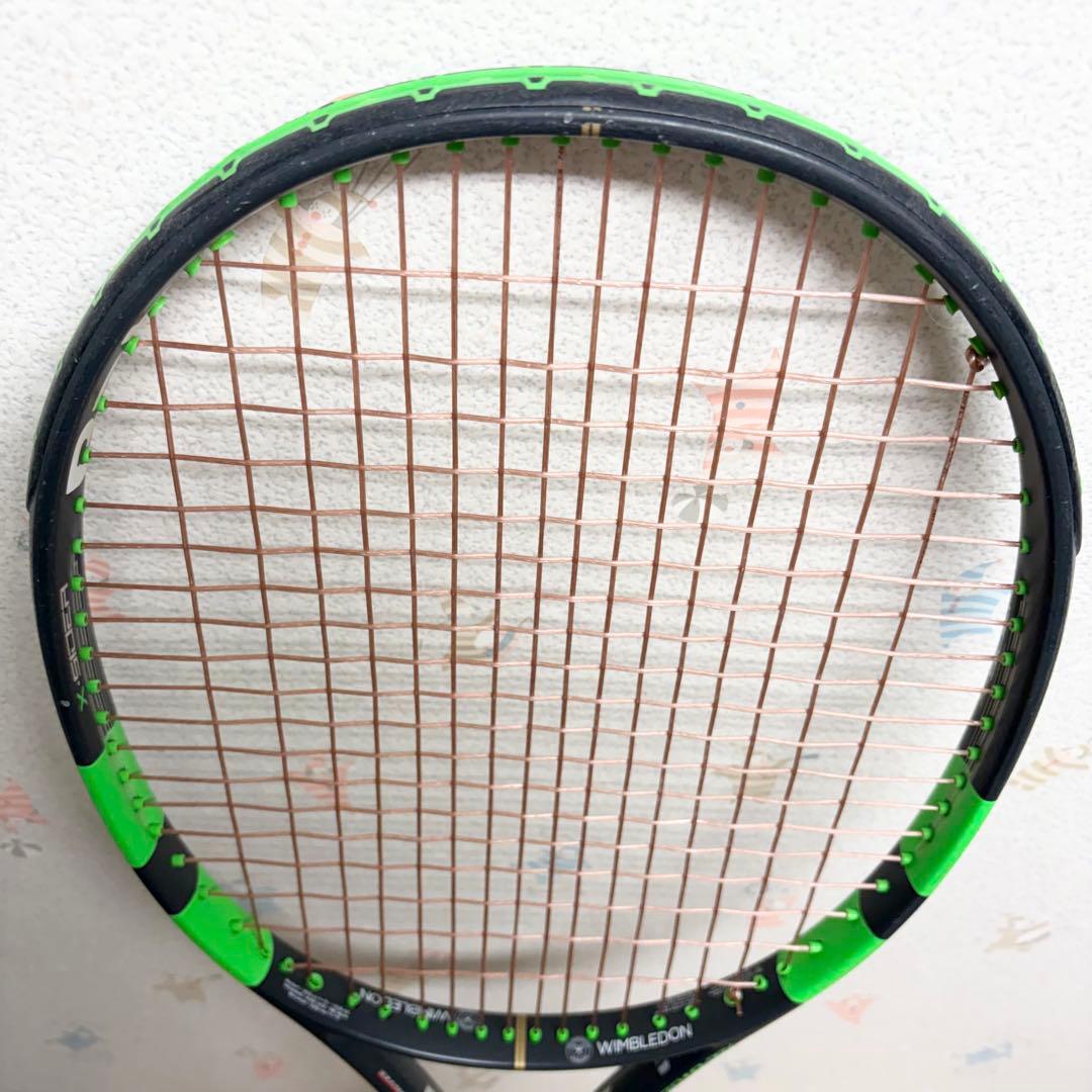 バボラ Pure Strike 16x19 テニスラケット グリーン G2
