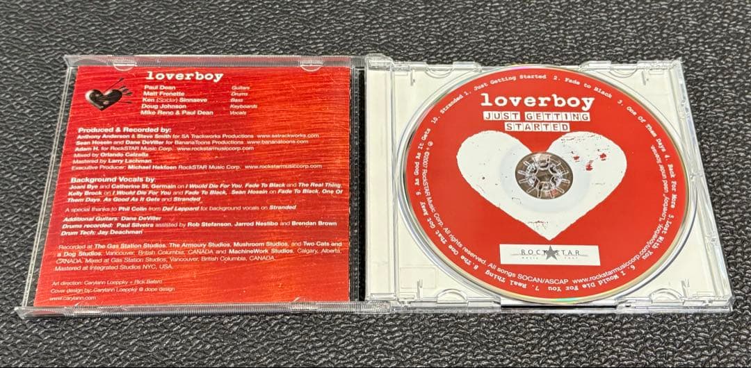 LOVERBOY / ラヴァーボーイ JUST GETTING STARTED