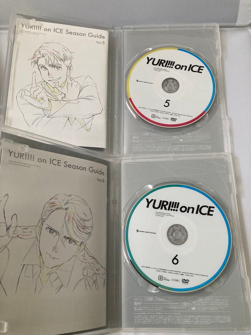 ユーリ!!! on ICE DVD　全6巻セット ユーリオンアイス