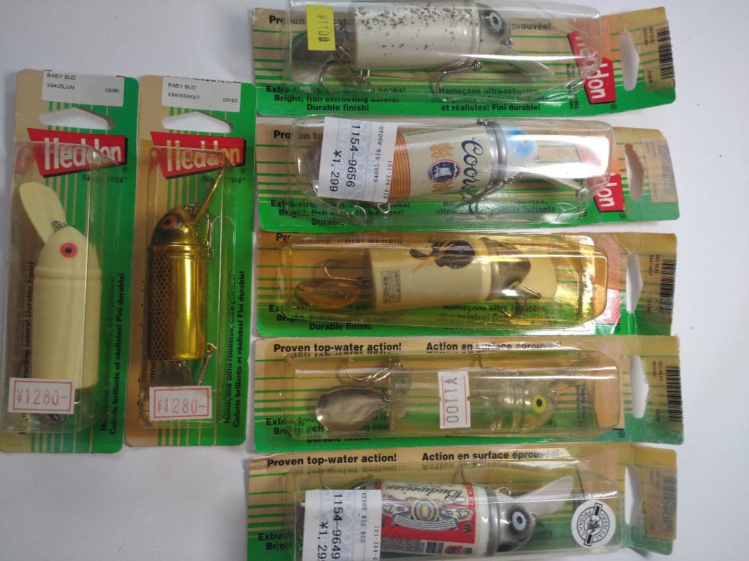 HEDDON ビッグバドミニバド7点セット