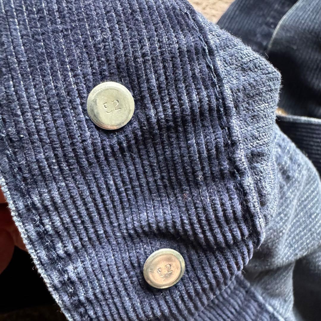 【希少サイズ】levis 70505 コーデュロイ 44 ネイビー 70s