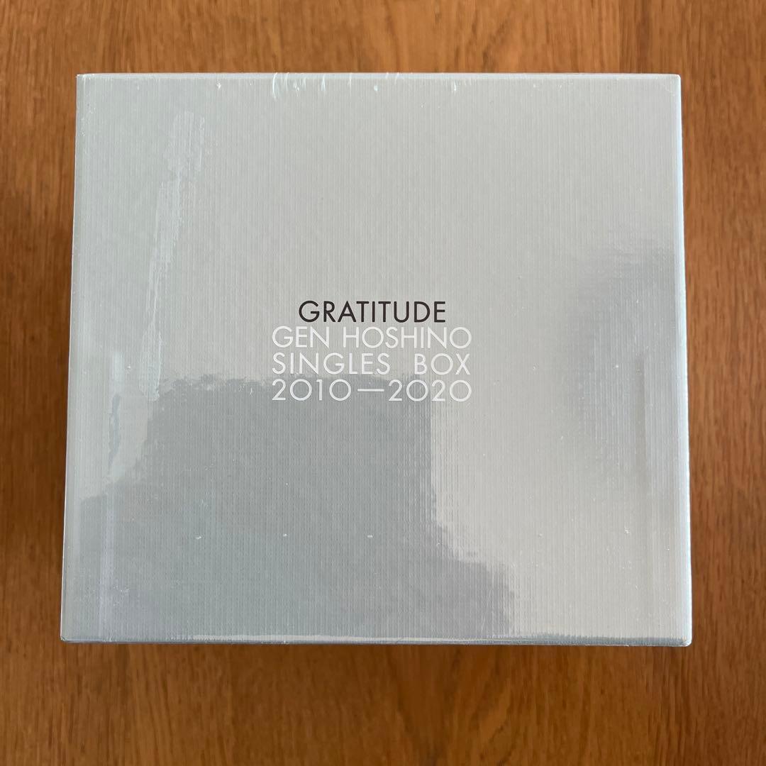 【未開封】星野源 Singles Box GRATITUDE PC12枚セット付