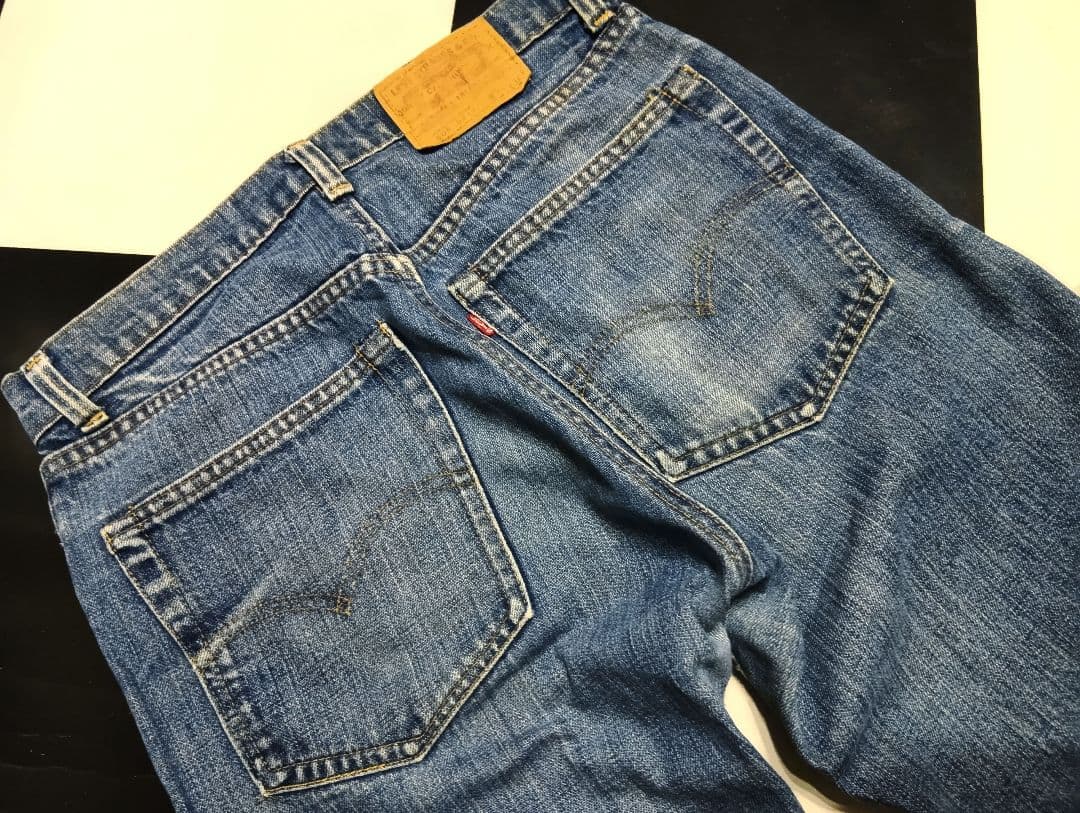 ボ*ー様 ヴィンテージ LEVI'S505 66後期Lucky Star工場(1