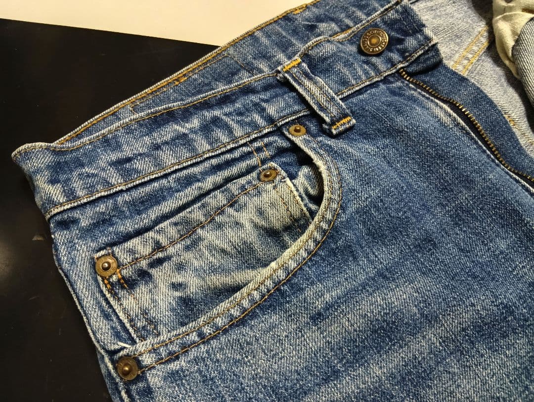 ボ*ー様 ヴィンテージ LEVI'S505 66後期Lucky Star工場(1
