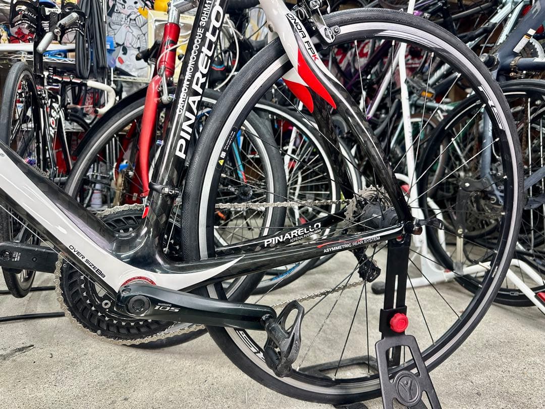 PINARELLO FP3フルカーボン全バラから製作！基本分解発送送料無料！