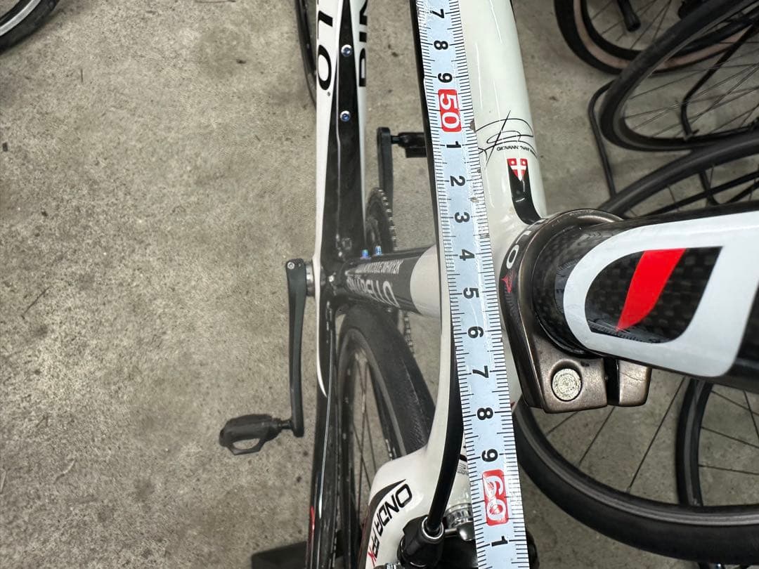 PINARELLO FP3フルカーボン全バラから製作！基本分解発送送料無料！