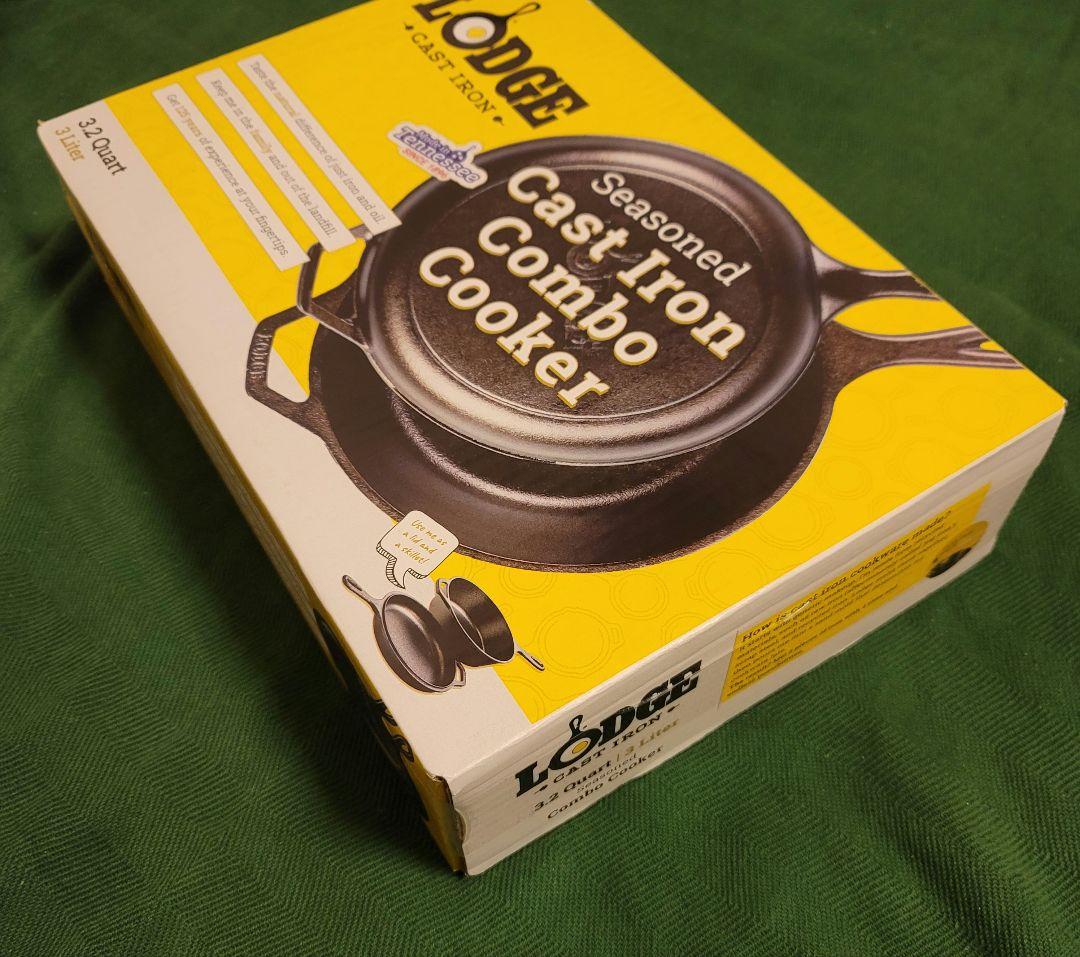 Lodge Cast Iron Combo Cooker 3.2QT ロッジ