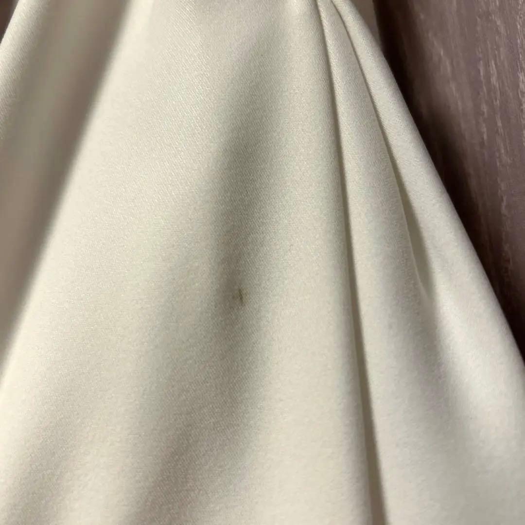 anuans アシメネックサテンブラウス （WHITE）