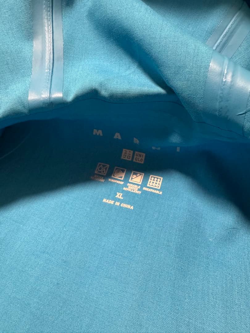 UNIQLO×MARNI ブロックテックハーフコート XL
