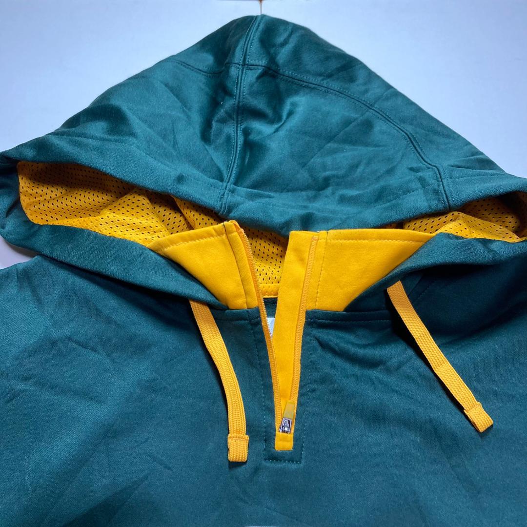 アスレチックス MLB　パーカー　2XL　Majestic　野球　メジャーリーグ