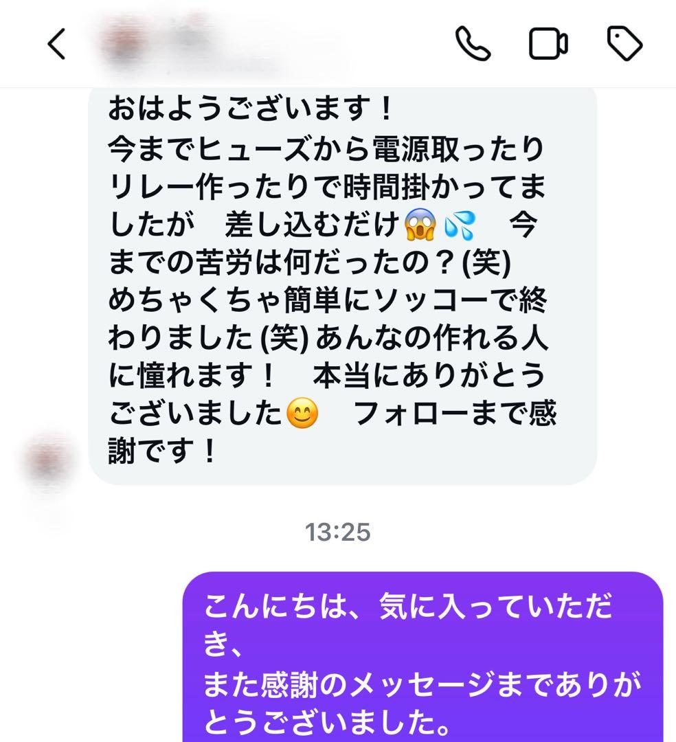 ケ*ン様 中期 デリカD5 （下グリル用）グリルマーカー　ACC分岐・スモール分