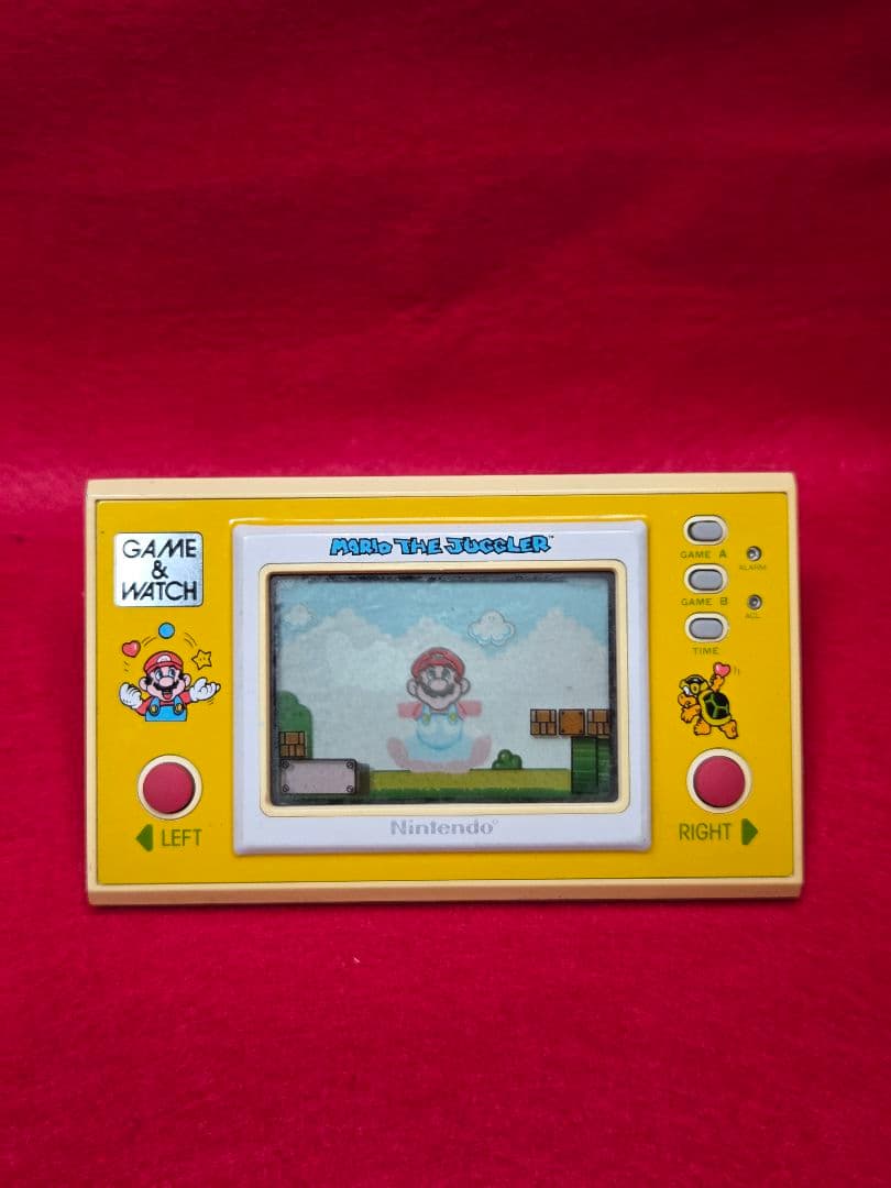 GAME&WATCH ゲームウォッチ　マリオザジャグラー　箱無し