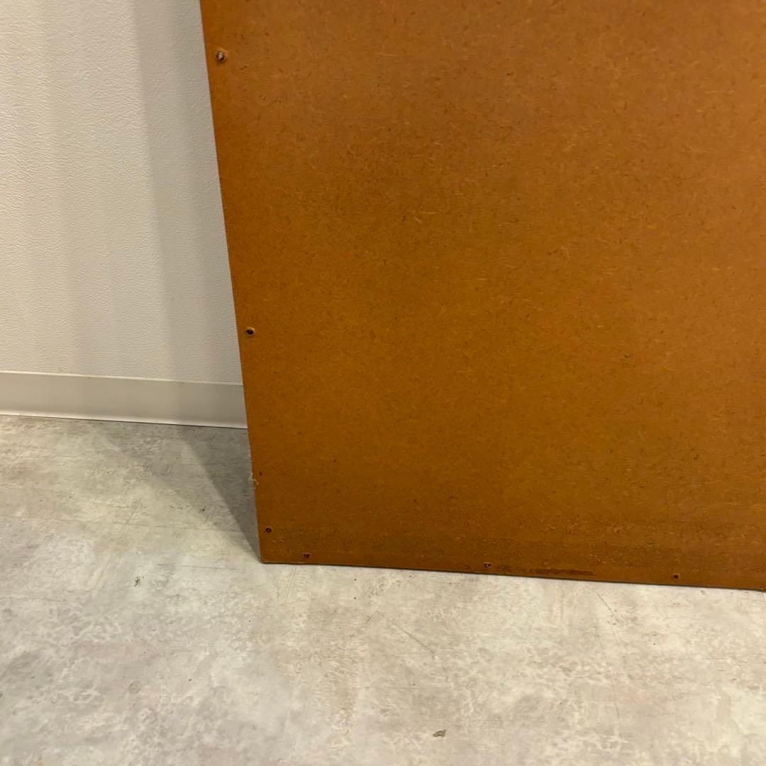 姿見　木製枠　スタンドミラー
