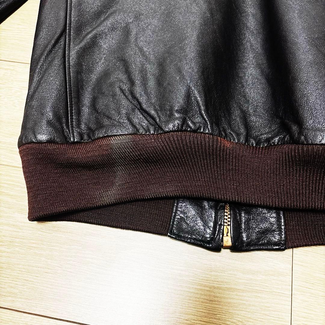 美品 80s USA製L.L.Bean G1 レザージャケット