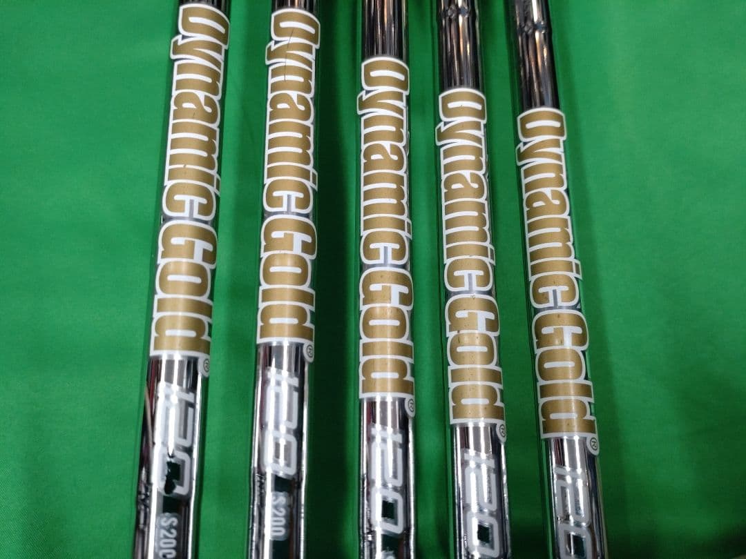 ミズノJPX919 TOURアイアン 5〜9 5本 DG120 S200