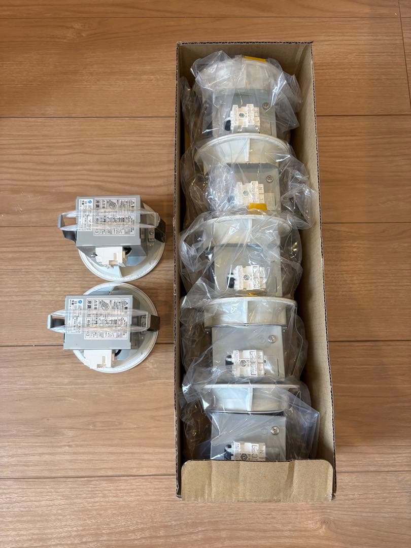 大光電気　LEDダウンライト　DDL5104AW 7個セット