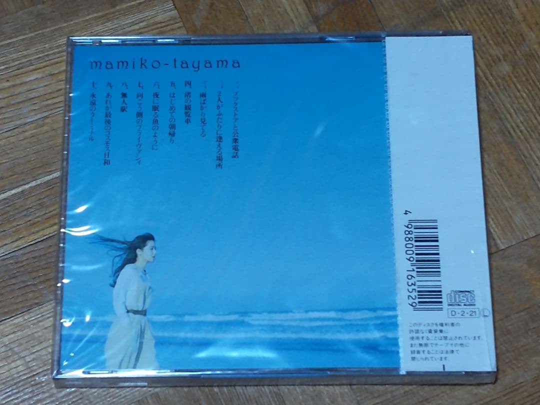 田山真美子 瞳の法則 詩小説 未開封