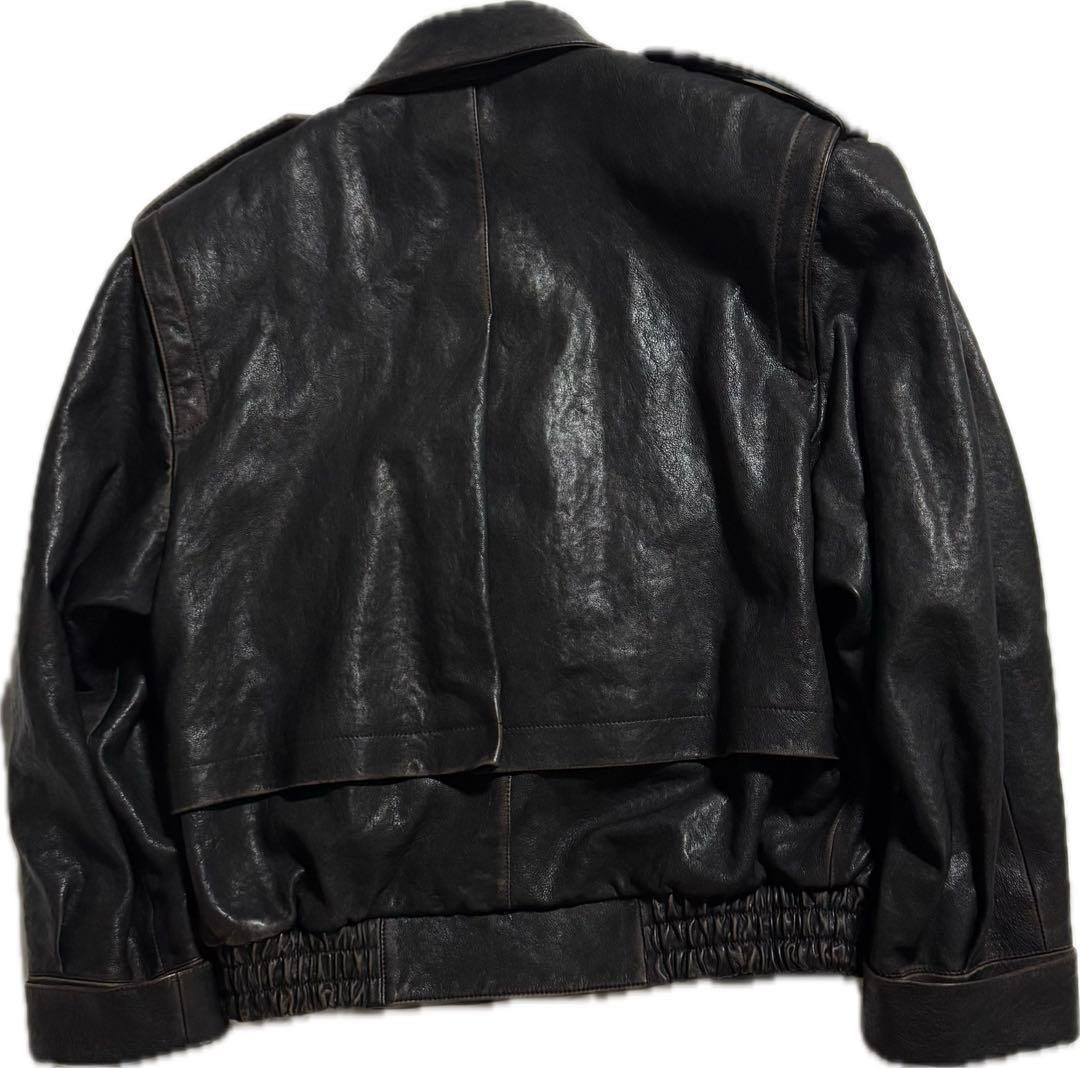 米津玄師着用　SAINT LAURENT サンローラン　レザージャケット
