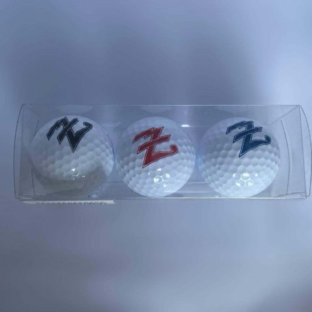 矢沢永吉　E.YAZAWA &Ｚ3色ゴルフボール2セット　計6球