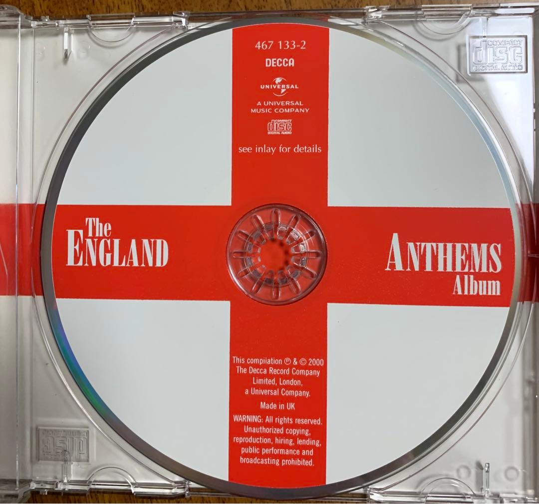 The England AnthemsAlbumイングランド代表曲集18曲