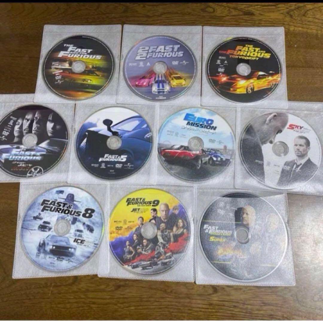 DVD吹き替えあり❤️ ワイルドスピード10作品のセットです
