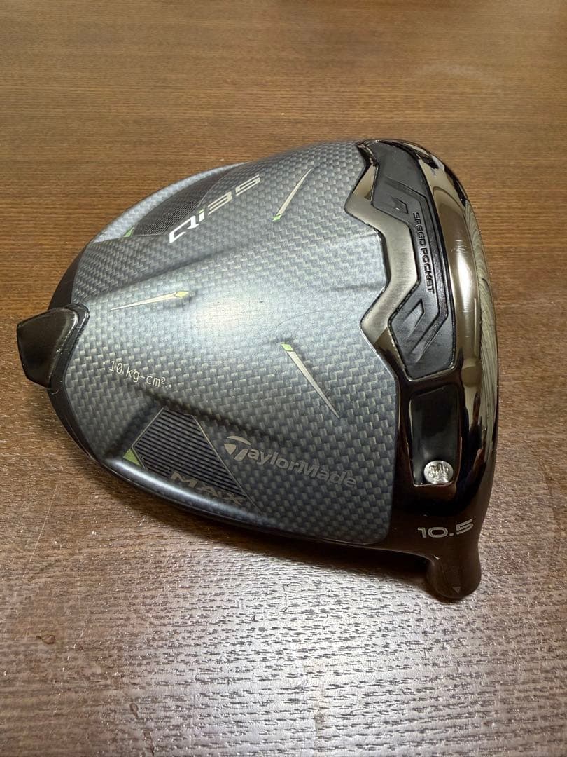 TaylorMade Qi35Maxドライバー ヘッド&カバー　10.5度