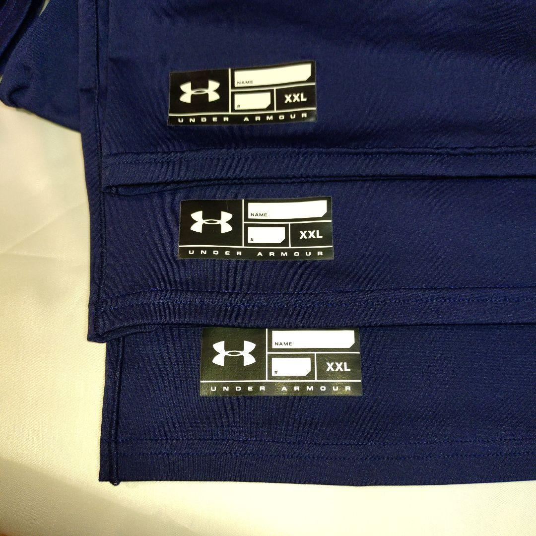 Under Armour RUSH アンダーシャツ XXL ネイビー 3枚セット