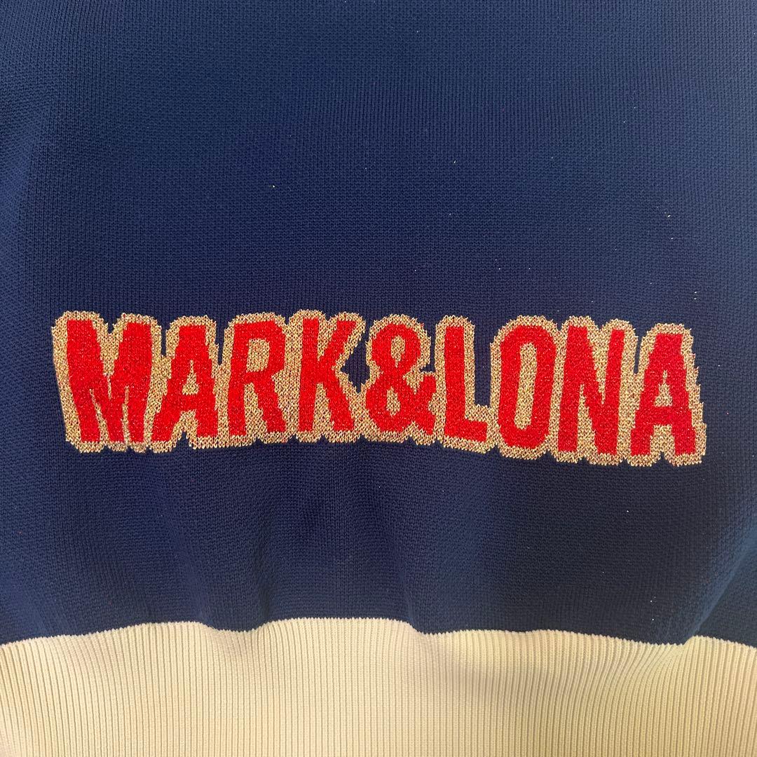 MARK&LONA トレーナー スウェット レディースウェア ロゴ ラメ