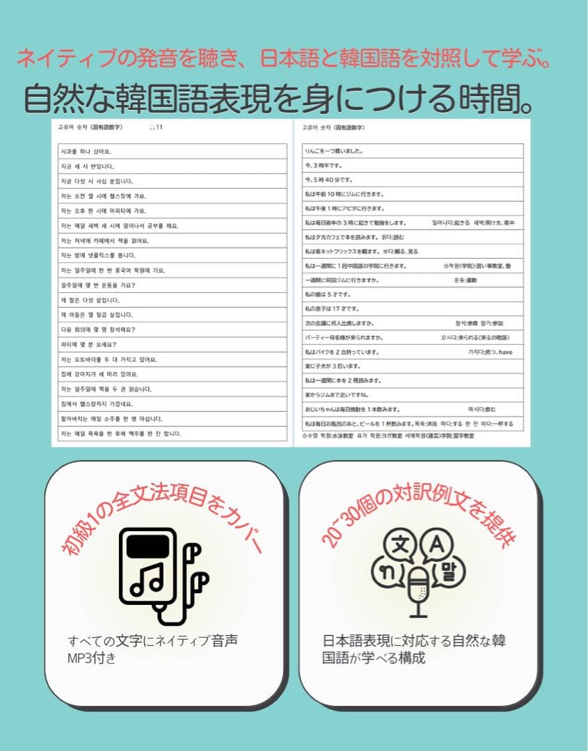 スパルタ韓国語初級I &韓国語丸暗記初級Iセット(値下げ依頼NO)4冊