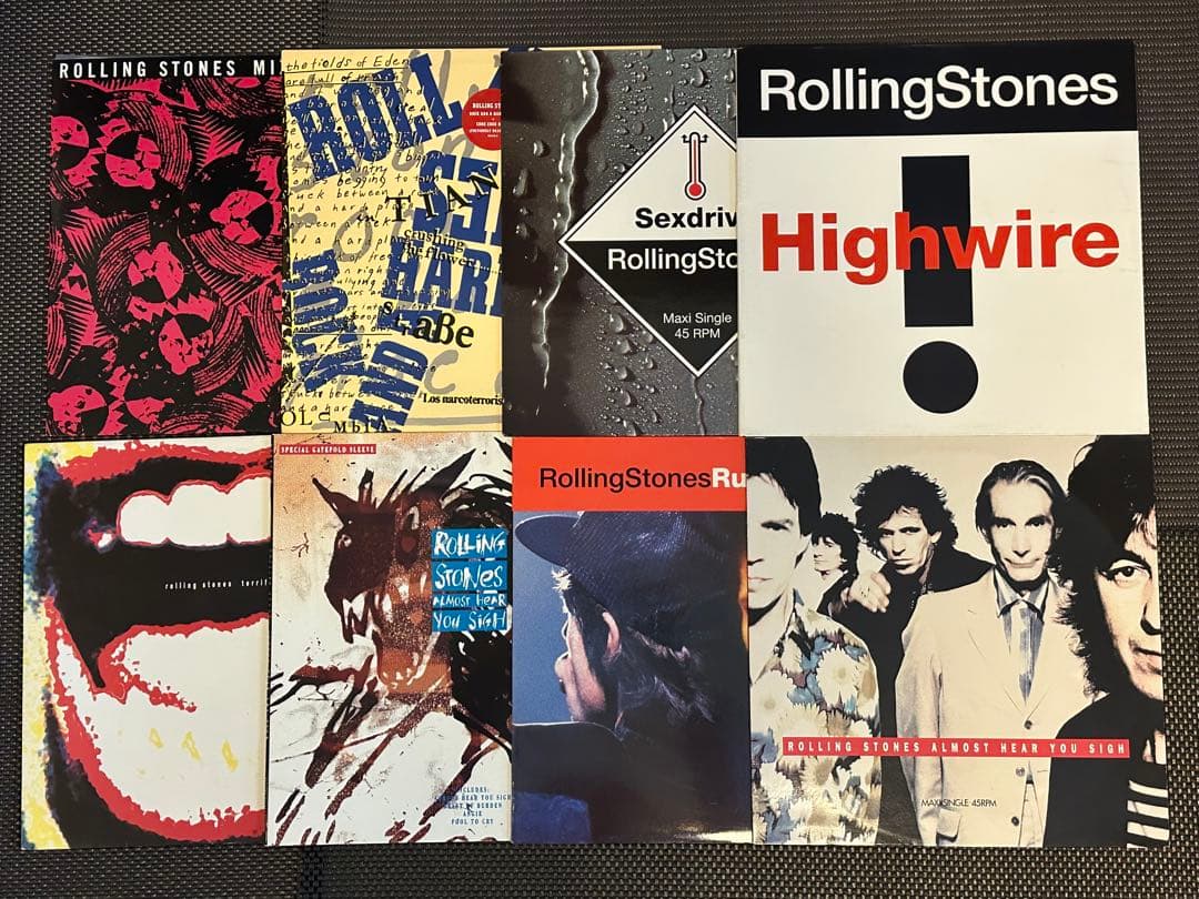8枚セット 全てMAT1 ROLLING STONES 12インチシングル