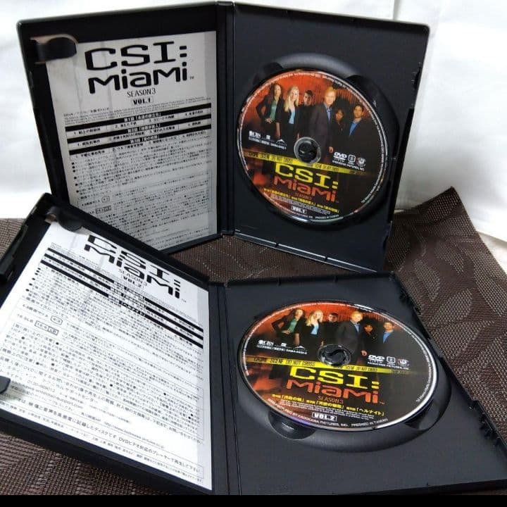 DVD「CSI:マイアミ シーズン3 コンプリートDVD-BOX-1〈4枚組〉」