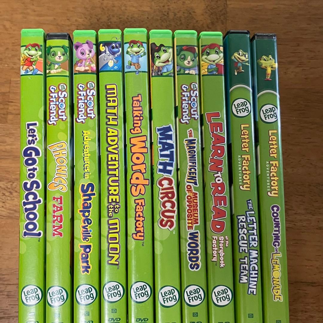 リープフロッグ dvd 10枚セット　leapfrog 英語