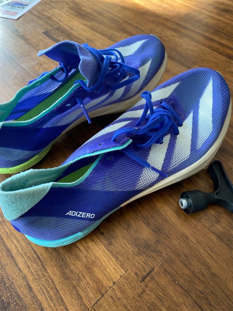 アディゼロ アンビション2 25.0cm 陸上スパイク ADIZERO