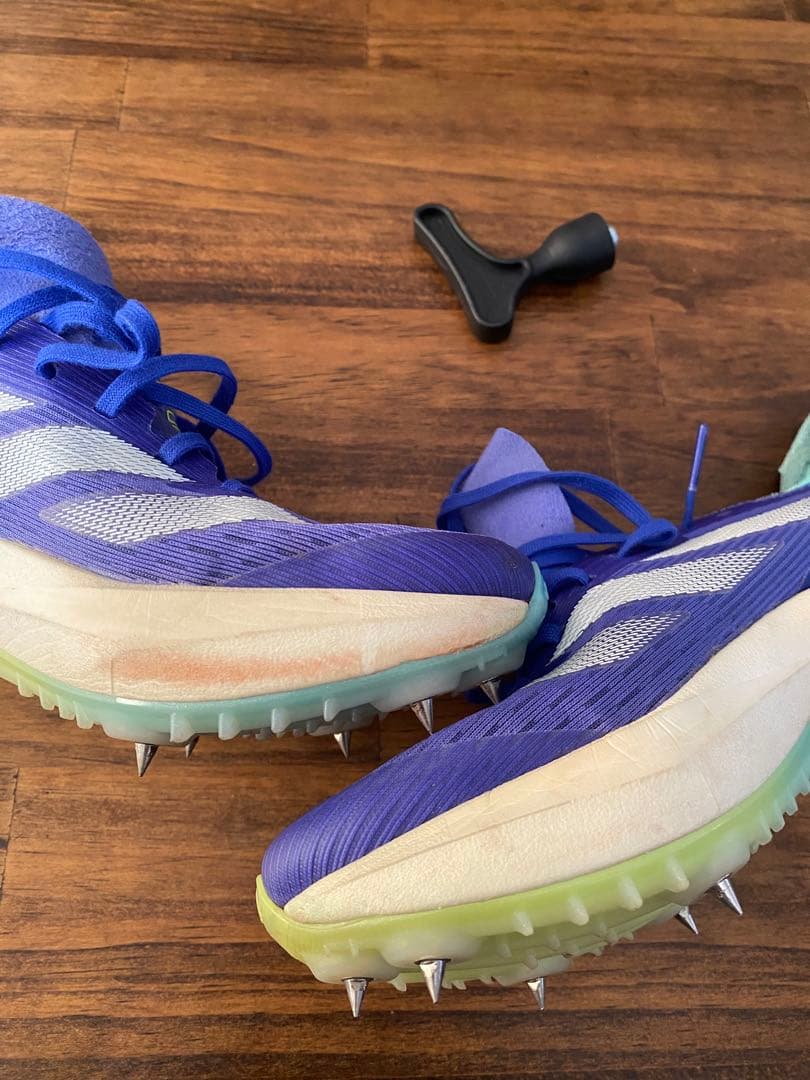 アディゼロ アンビション2 25.0cm 陸上スパイク ADIZERO