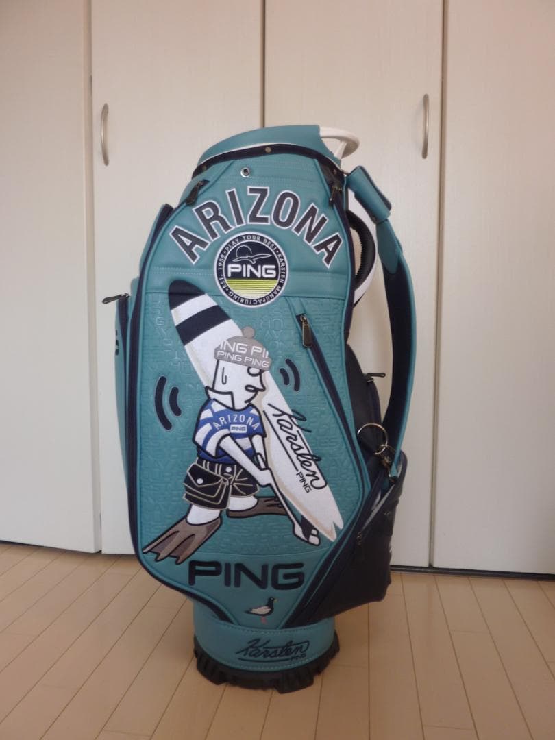PINGピン　2026年モデルMR.PINGサーフ　キャディバック　カーバー付き
