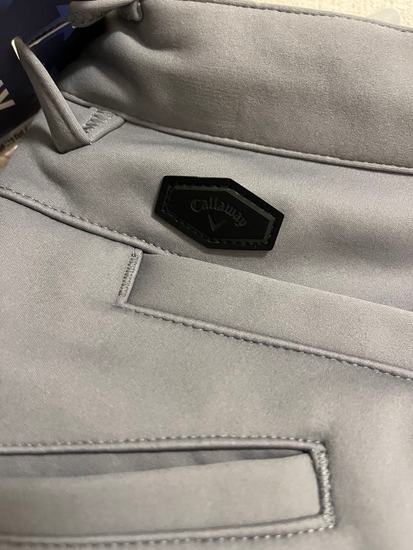 【未使用品】　Callaway グレー ゴルフパンツ　XL