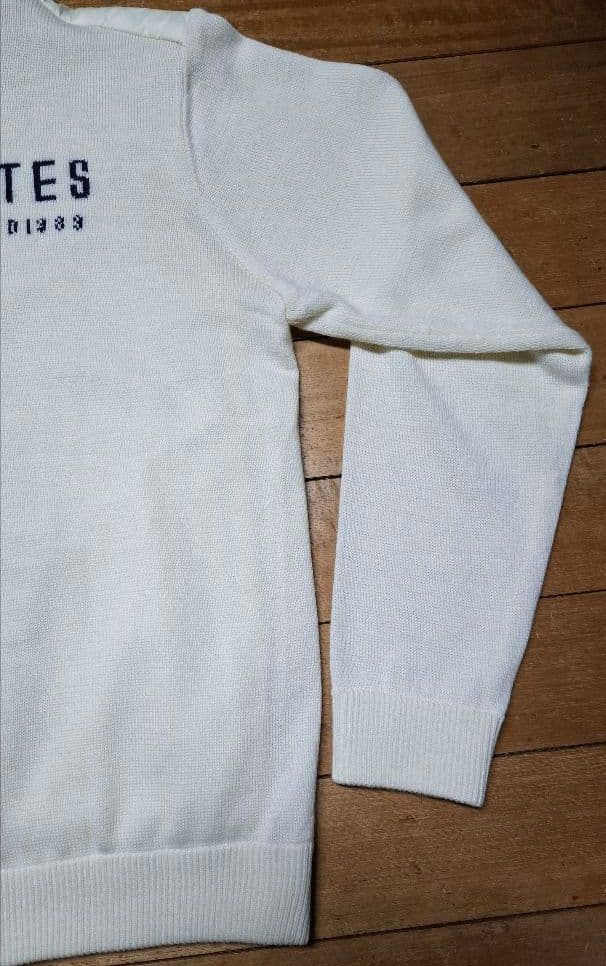 PEARLY GATES　パーリーゲイツ　ニットジャンバー　オフホワイト