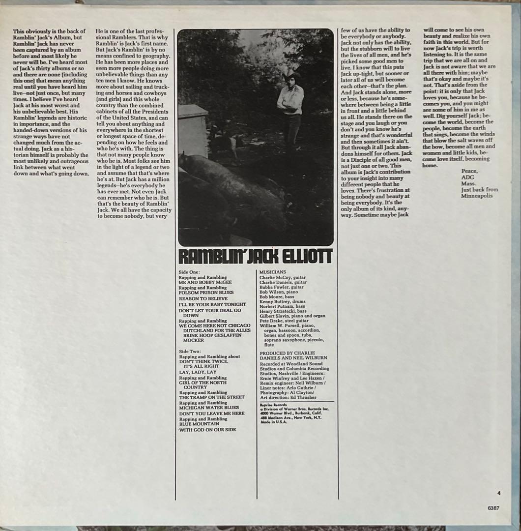 RAMBLIN’ JACK ELLIOTT