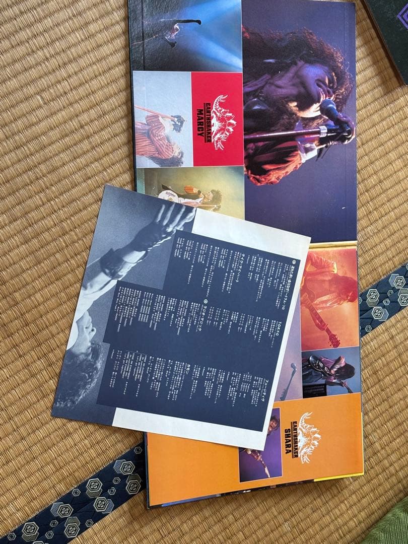 EARTHSHAKER アースシェイカー　武道館　レコード