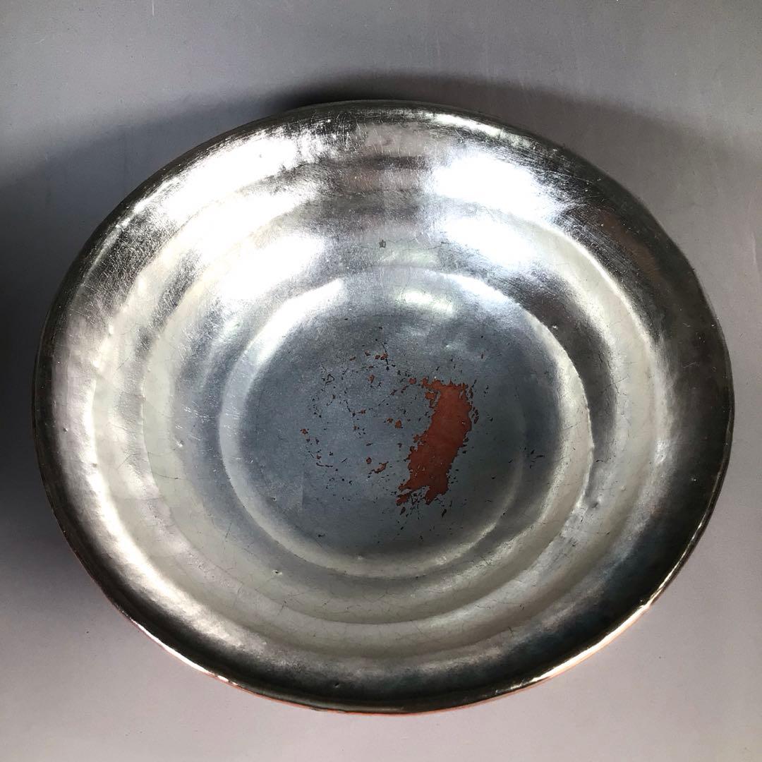 Ｍ８６４　嶋台茶碗　『佐々木松楽造』『赤楽』『金銀一双』　共箱　茶道具