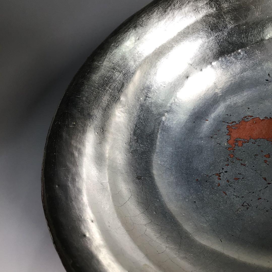 Ｍ８６４　嶋台茶碗　『佐々木松楽造』『赤楽』『金銀一双』　共箱　茶道具
