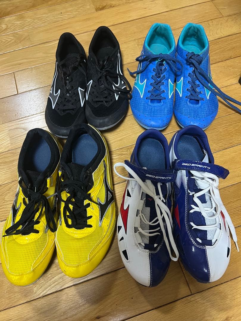 Mizuno 陸上競技用スパイクシューズ セット