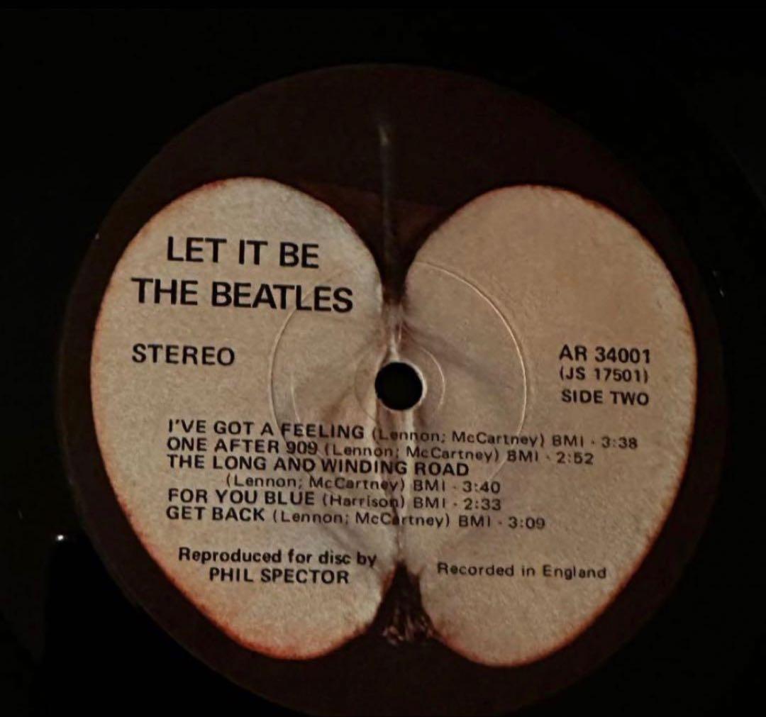 The Beatles LET IT BE レコード ビートルズ 2枚セット