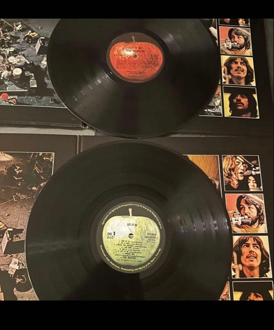 The Beatles LET IT BE レコード ビートルズ 2枚セット