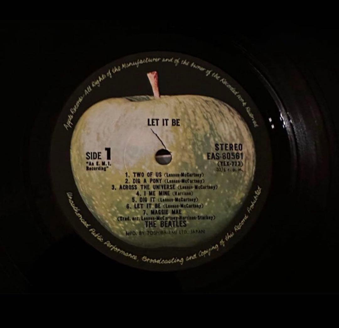 The Beatles LET IT BE レコード ビートルズ 2枚セット