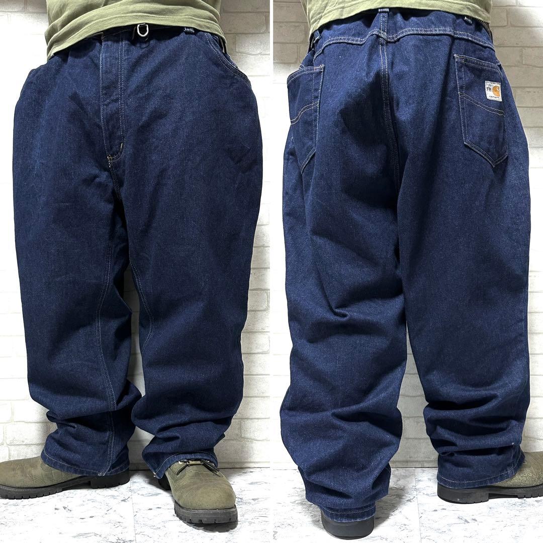 carhartt FR 難燃 ビッグサイズW48・122cm デニムパンツ