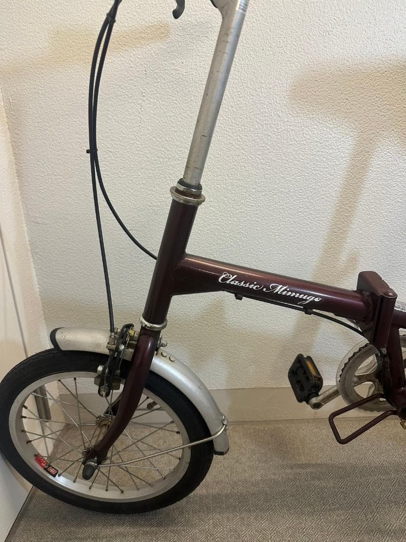 『配送可』ＣＬＡＳＳＩＣ ＭＩＭＵＧＯ クラシック ミムゴ１６型折りたたみ自転車