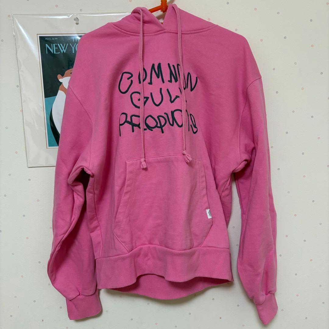 【希少】common gull products ピンク パーカー